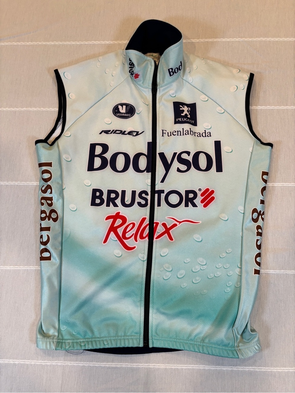 Vermarc Bodysol Relax Pro Cycling Vest - WindTex - Made in Italy